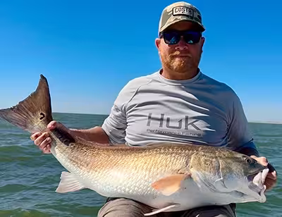 Fat Bull Red caught near Shallotte Inlet, October 2025