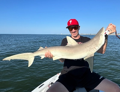 Nearshore shark fishing charter off Ocean Isle Beach