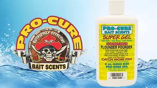 Pro-Cure Flounder Pounder Bait Scent for Inshore Saltwater Fishing