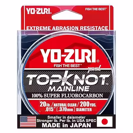 Yo-zuri 100% fluorocarbon leader for inshore fishing